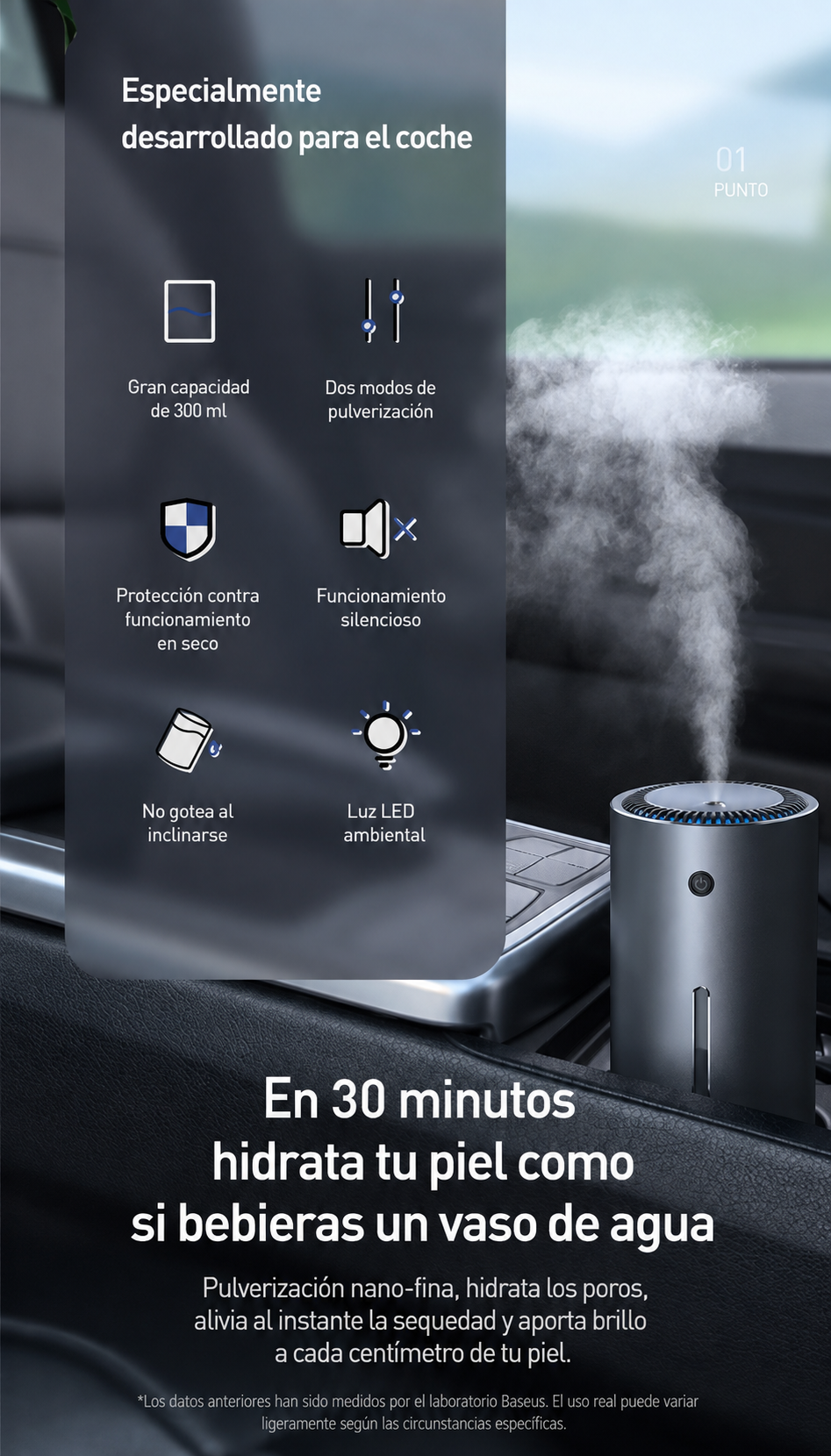 Humidificador para Coche